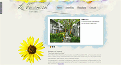 Desktop Screenshot of letournesolaptsdavis.com
